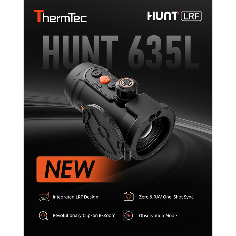 Caméra à imagerie thermique ThermTec Hunt 635L Pro LRF