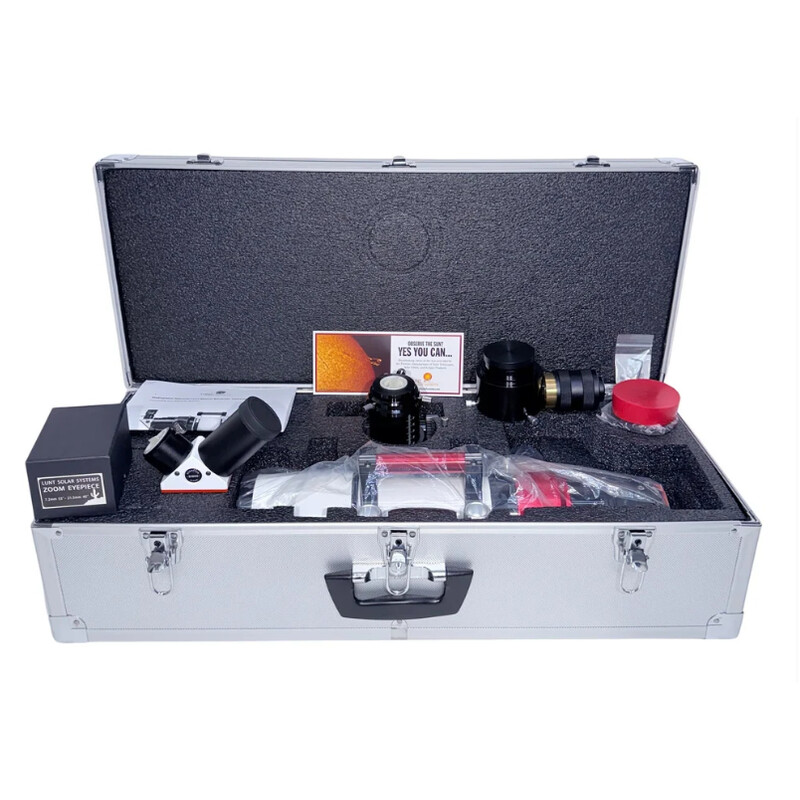 Lunt Solar Systems Sonnenteleskop ST 80/560 LS80MT Ha B1800 PT DS Premium Kit