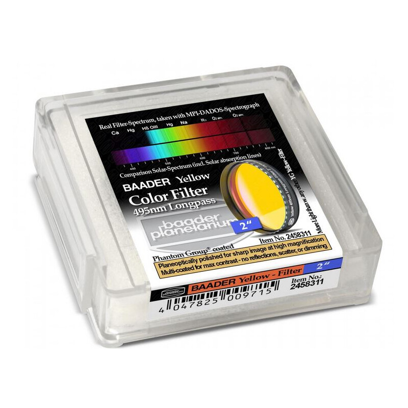 Baader Filter 495nm 2"