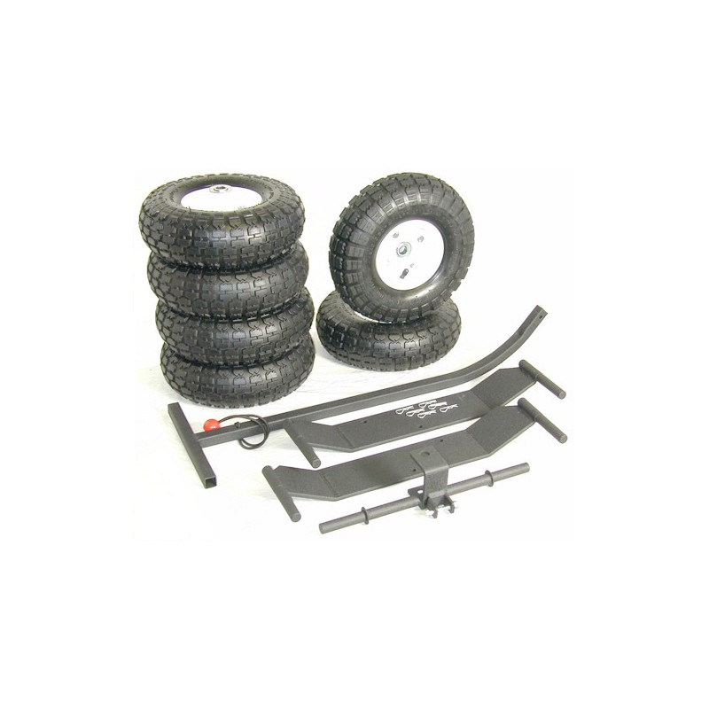 JMI Telescopes Upgrade - Larges roues pneumatiques, 25 cm