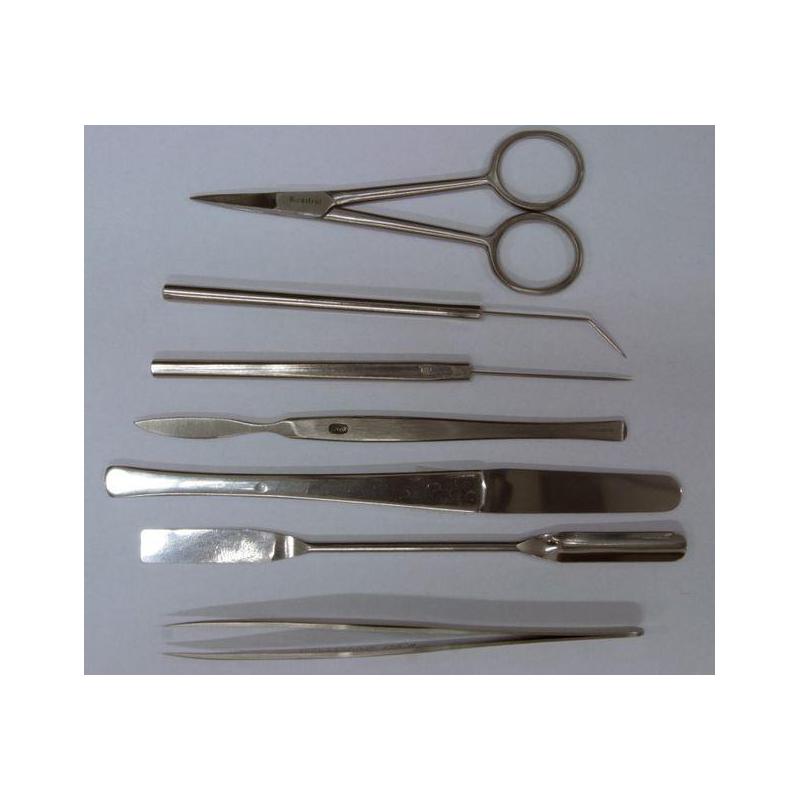 Bresser Trousse à dissection, 7 pièces, acier de Solingen