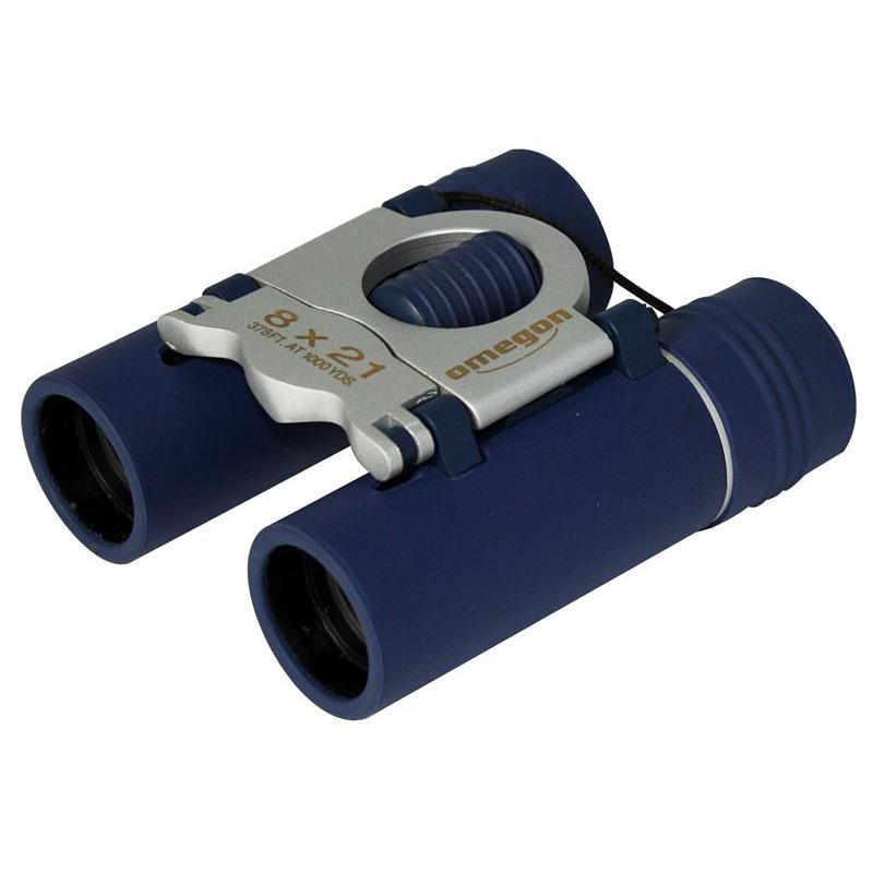 Jumelles Omegon Pocketstar 8x21, bleu