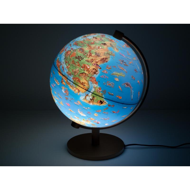 Stellanova DinoZ Enfants Globe illuminé prähistorische Welt 28cm