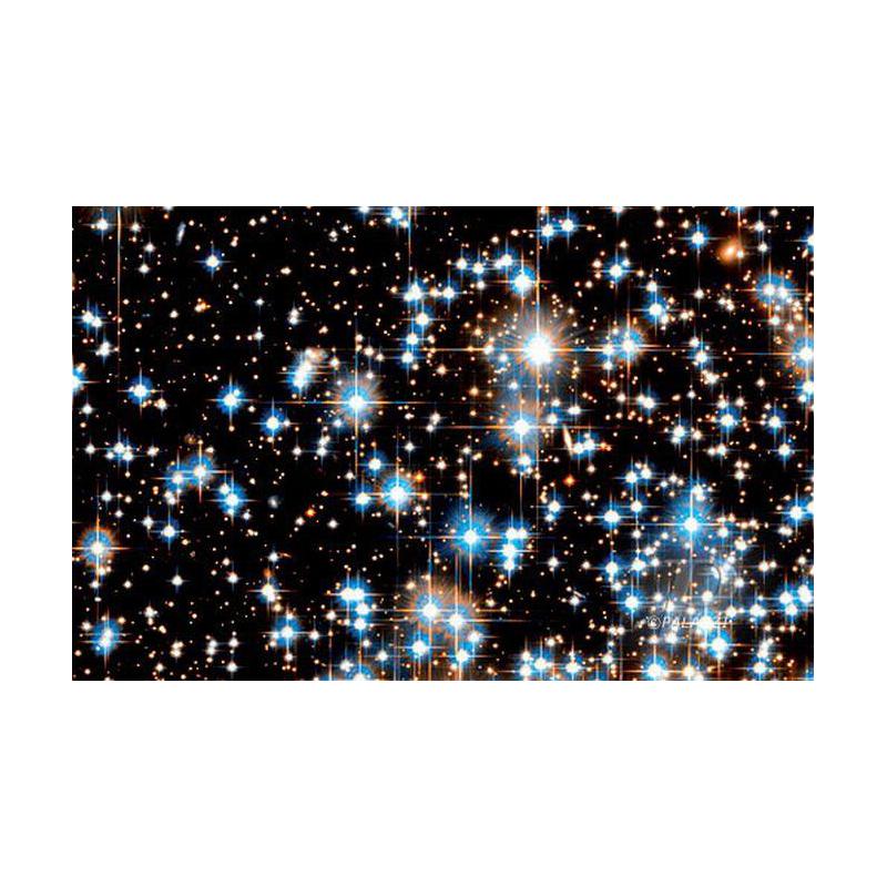 Affiche Palazzi Verlag Editions Palazzi  Poster amas globulaire- Hubble Telescope spatial 150x100