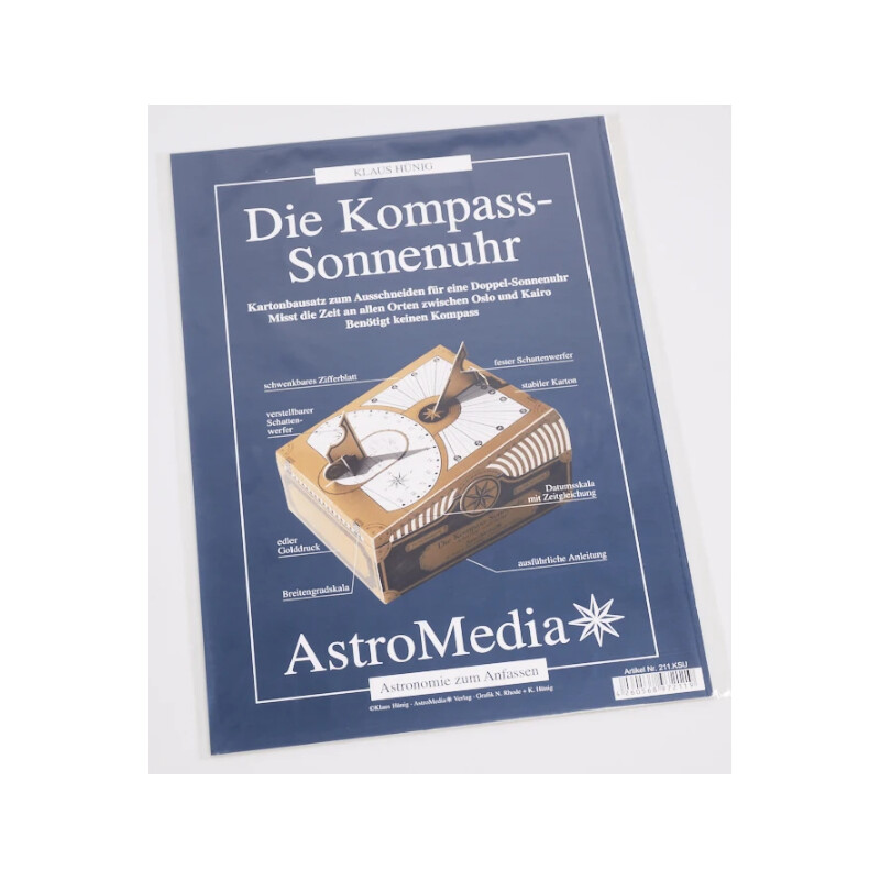 AstroMedia Bausatz Die Kompass-Sonnenuhr