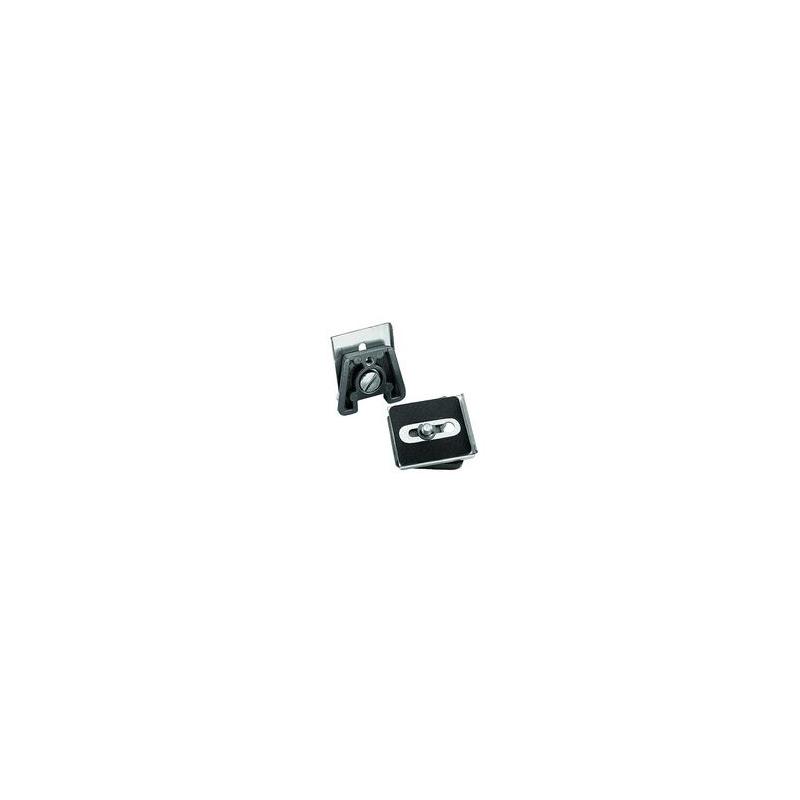 Plateau attache rapide Manfrotto 384PLARCH-14 - Platine architecture ¼ de pouce