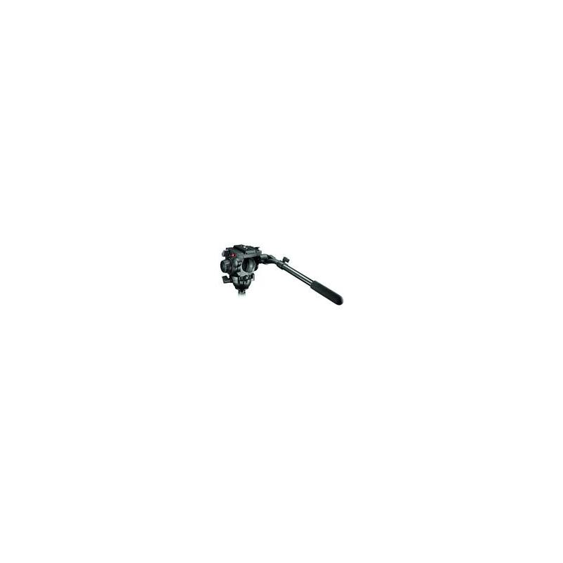 Tête panoramique pour trépieds Manfrotto Profi Fluid - Rotule vidéo avec demi-boule 75 mm et 501PL