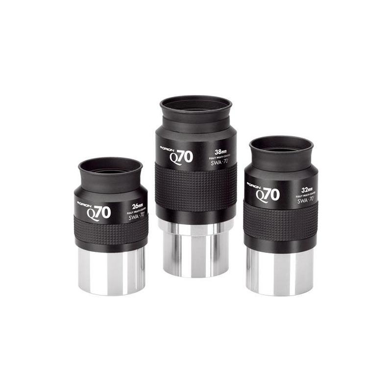 Orion Q70 - Jeu de 3 oculaires (26 mm, 32 mm, 38 mm)