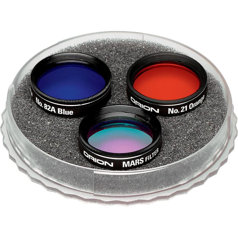Orion Set aus drei Mars Filtern