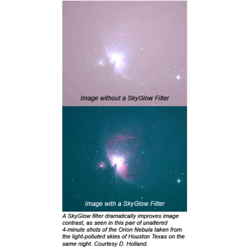 Orion Filtre SkyGlow pour imagerie - 50,8 mm