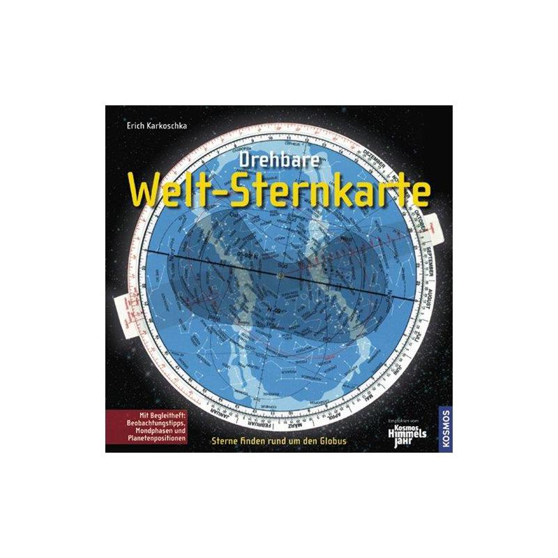 Kosmos Verlag Drehbare Welt-Sternkarte