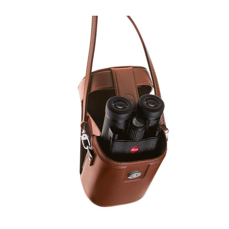 Leica Sac pour Jumelles en Cuir (marron) pour 10x 25