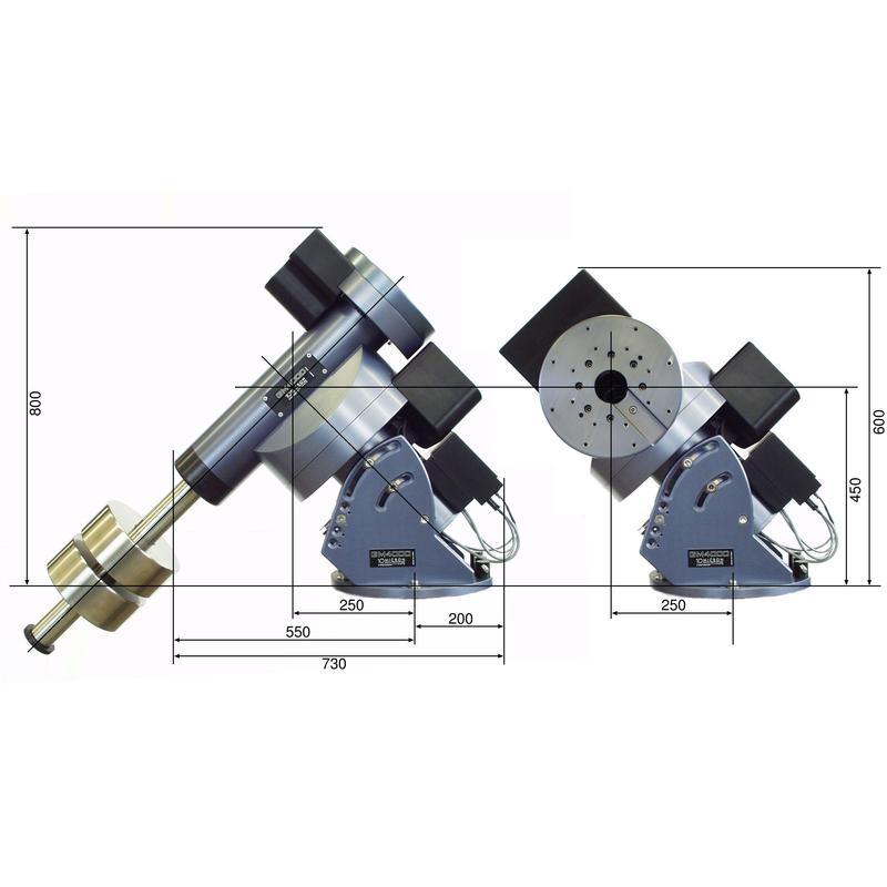 10 Micron GM 4000 QCI Montierung, stationäre Ausführung