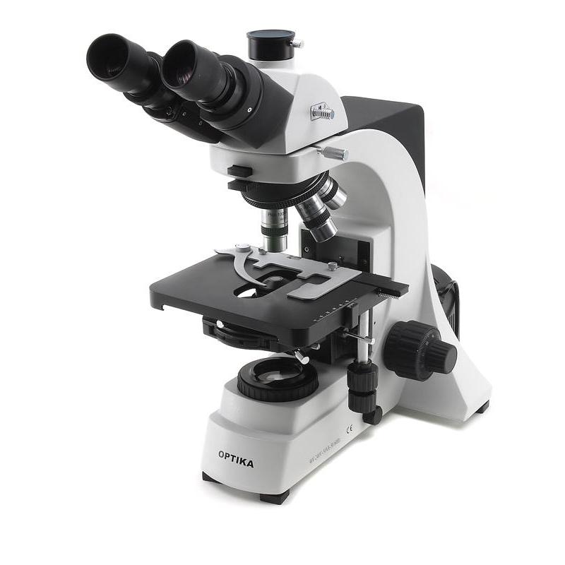 Optika Mikroskop B-600Tph, 100 - 1000x, trinokular, Planachromatische Phasenkontrastobjektive