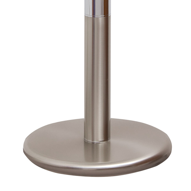 Globe sur pied Columbus Royal en acier inoxydable 40 cm