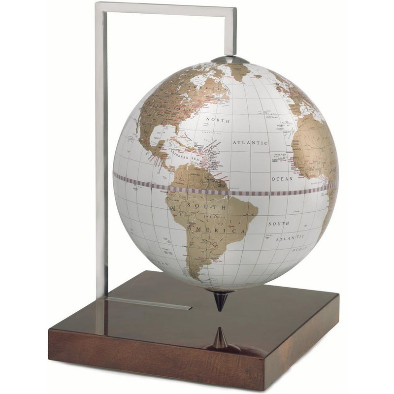 Globe Zoffoli living Quadra Radica White/ Gold 22cm