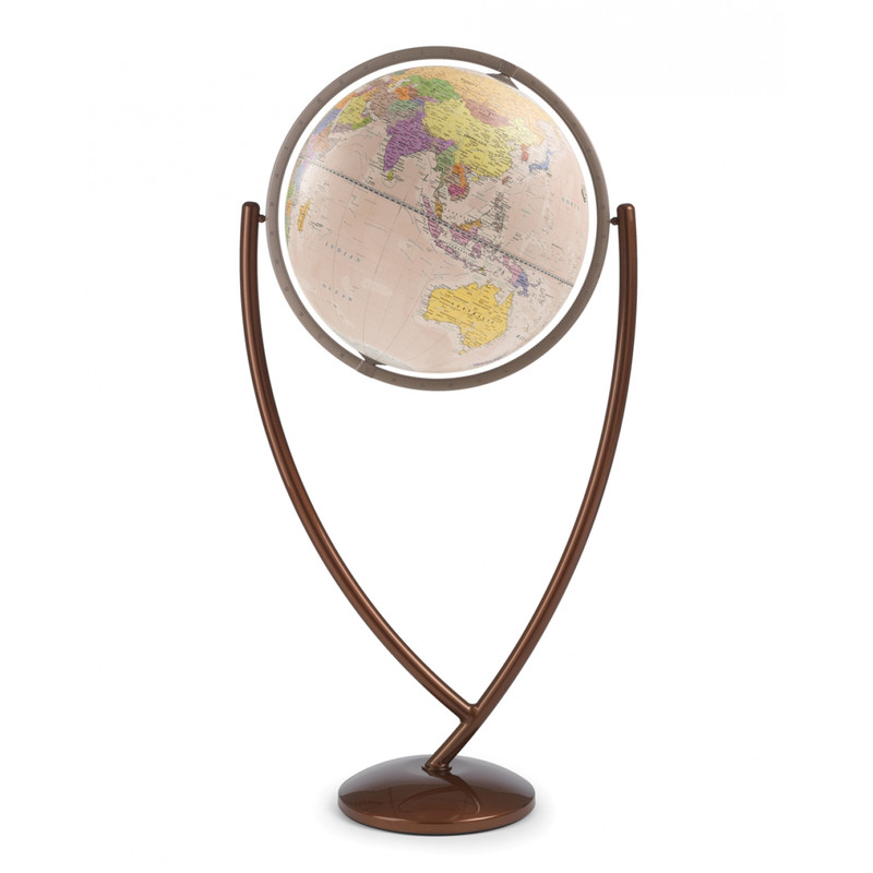 Globe sur pied Zoffoli Colombo Rosa Antico 50cm