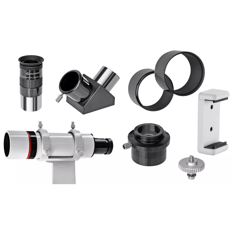 Bresser Teleskop AC 102/1000 Messier Hexafoc EXOS-1
