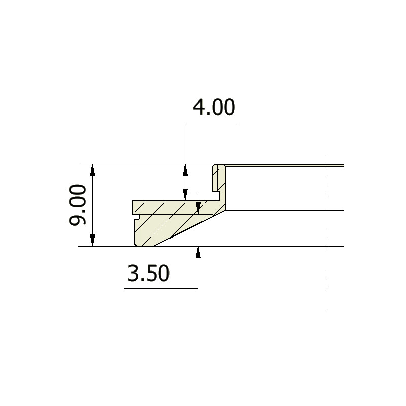 Omegon Bague T2 mâle vers monture C mâle