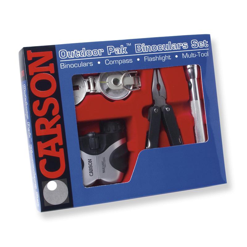 Carson Kit outdoor avec jumelles et boussole