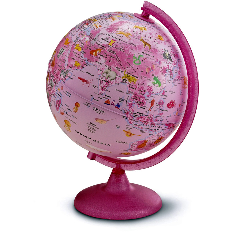 Globe Räthgloben Zoo, rose 25cm