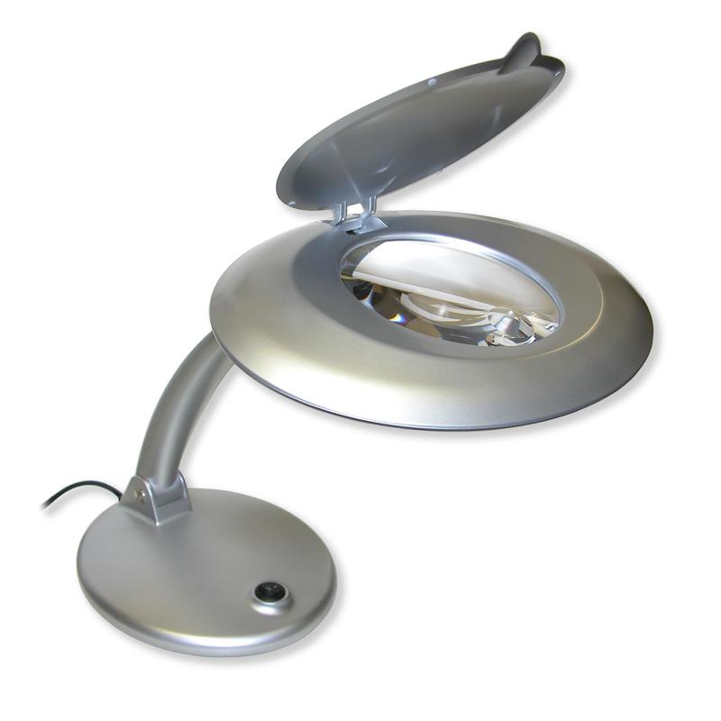 Carson DeskBrite-400 Tischlampe mit integr. Lupe 1,75x/4x