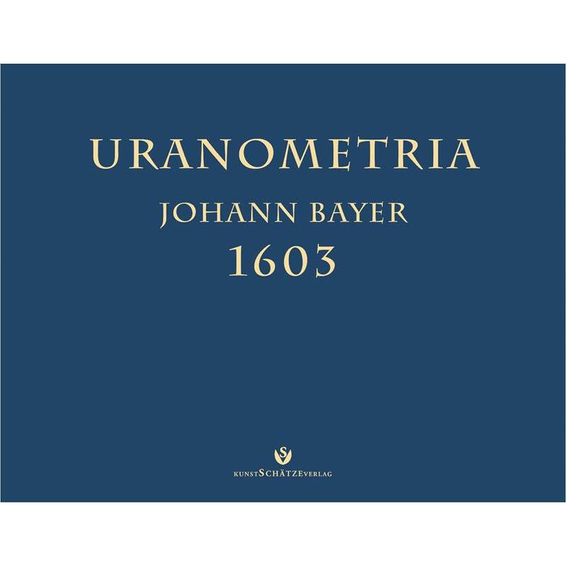 KunstSchätzeVerlag Uranometria de Johann Bayer avec livre d'accompagnement