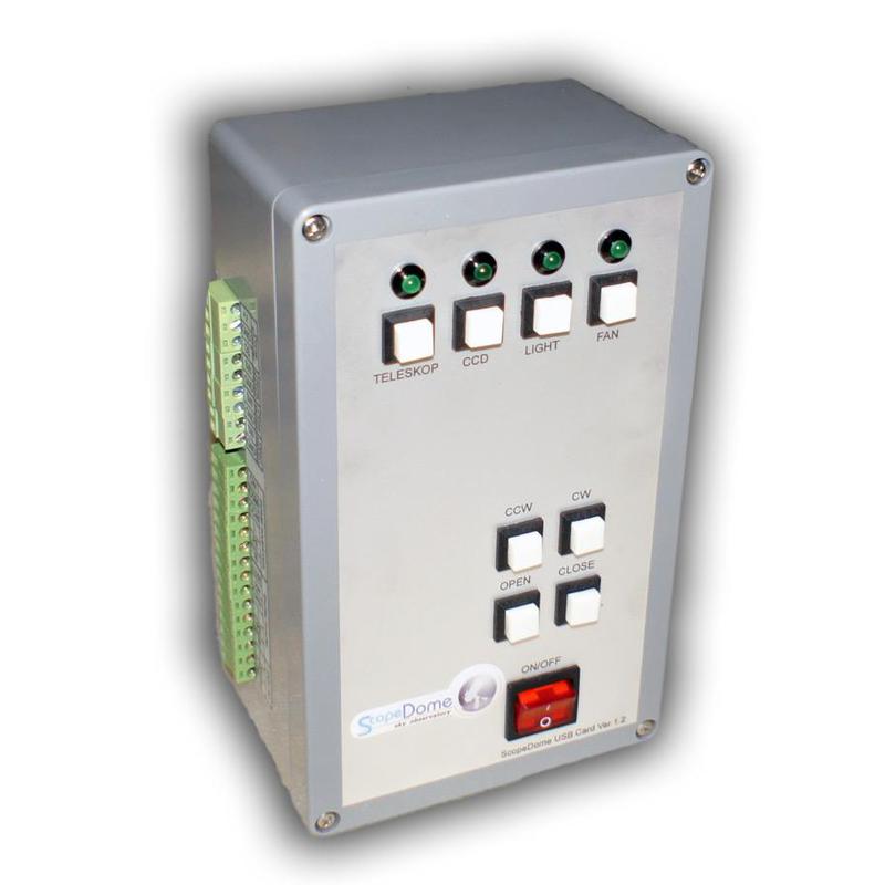 Omegon Unité de commande USB v1.2, pour dôme d'observatoire .