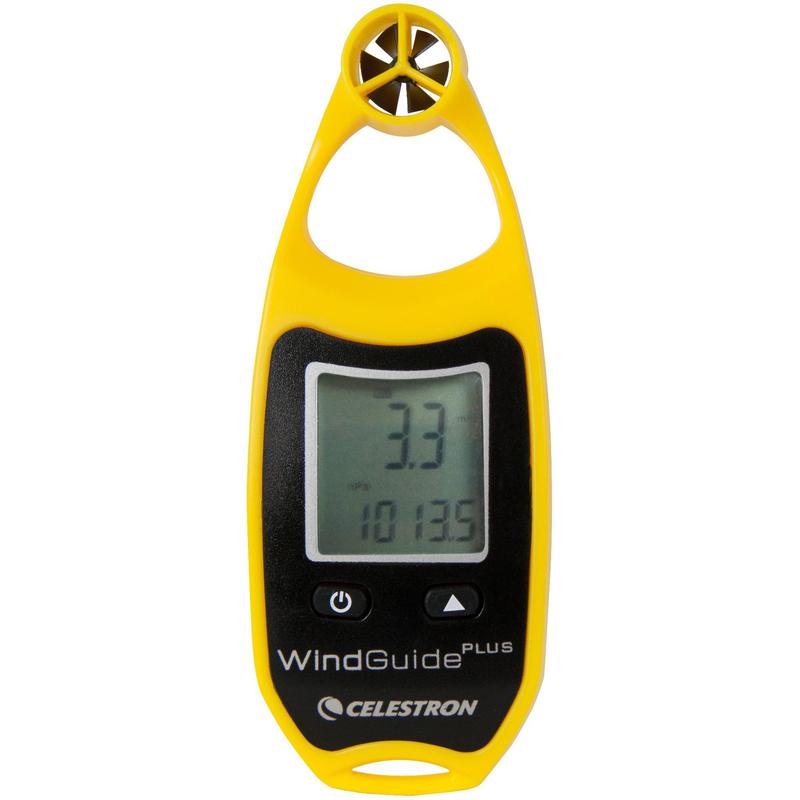Station météo sans fil Celestron Anémomètre WindGuide Plus -Yellow