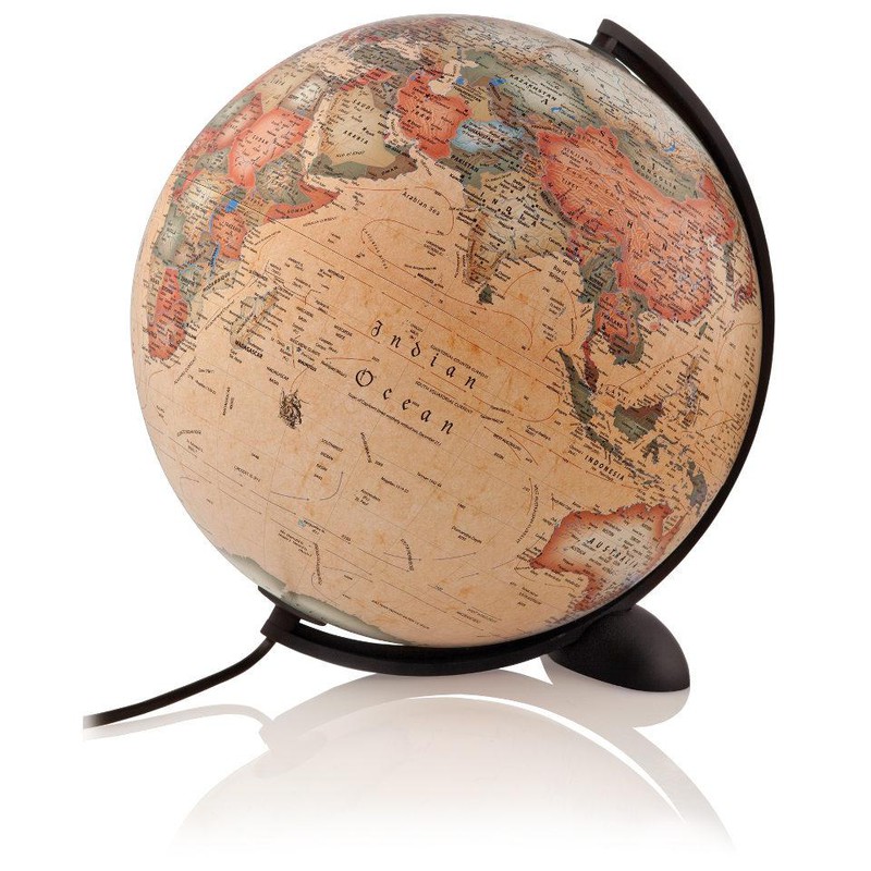 Räthgloben 1917 Globus Ellipse A