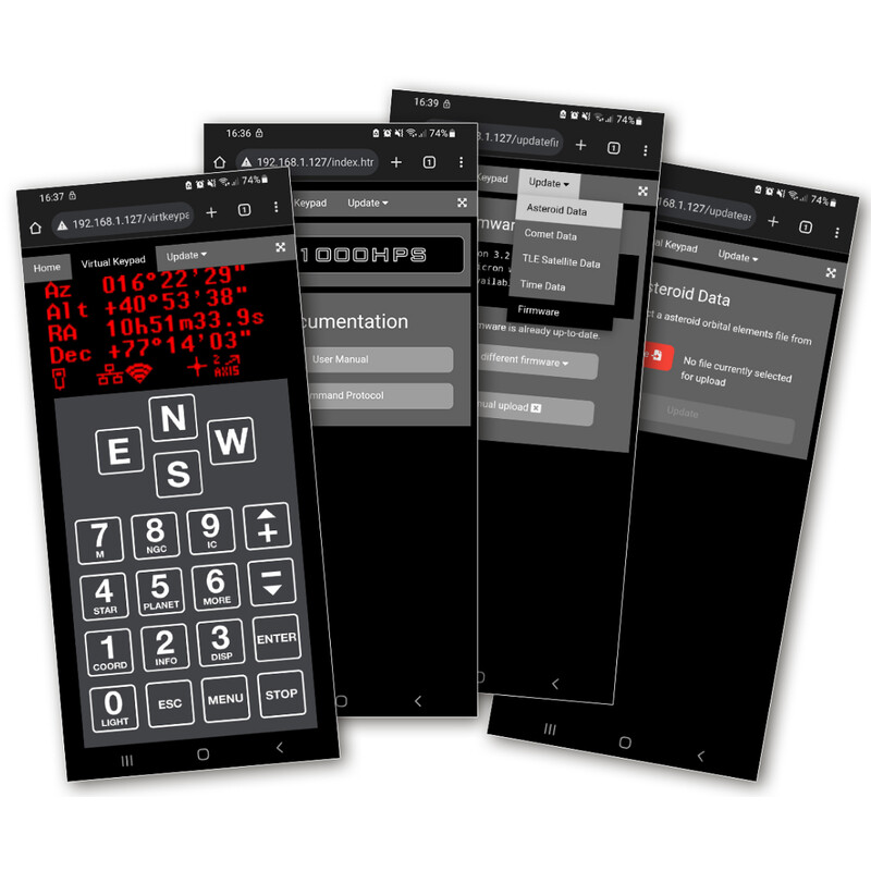 Monture 10Micron GM 3000 HPS ColdTemp GoTo