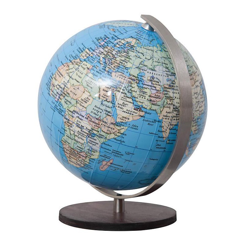 Columbus Mini-Globus Duo Makassarholz 12cm