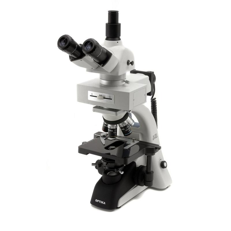 Optika Microscope à fluorescence trinoculaire à LED, B-353LD2