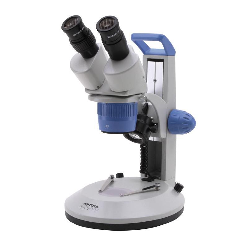 Optika Stereomikroskop LAB10, Auf- und Durchlicht, 20x-40x, LED