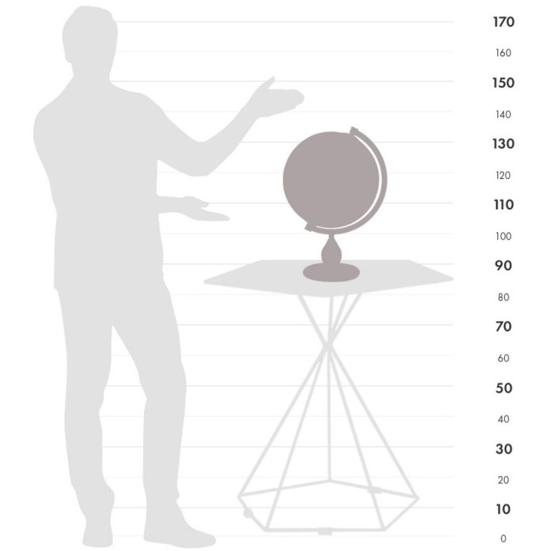 Globe de bar Zoffoli living Scorpius 33cm