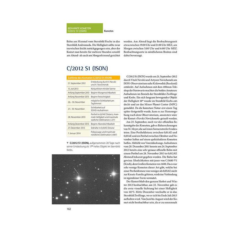Oculum Verlag Livre "Kometen - Eine Einführung für Hobby-Astronomen"