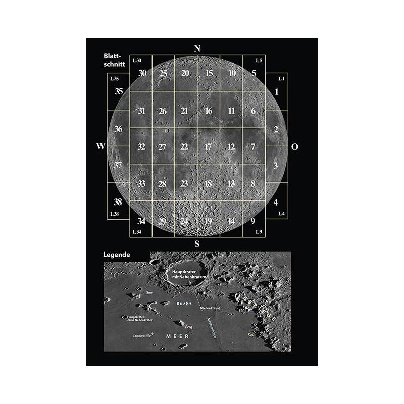 Oculum Verlag Livre carte de la Lune édition Oculum