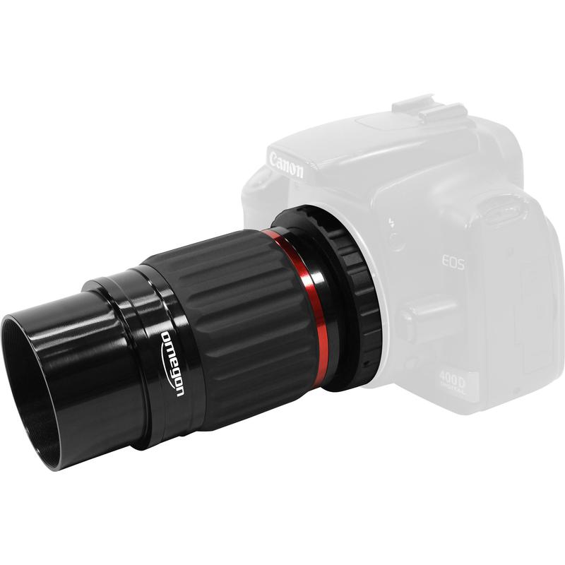 Oculare Omegon Redline SW 3.5mm Per Telescopi, Grandangolo 70° Con Lente ED, Barilotto 1.25" E 2", Distanza Pupillare 20mm, Adatto Per Astrofotografia