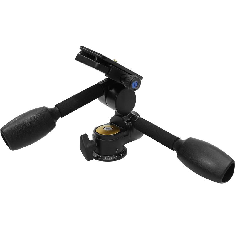 Têtes panoramiques Omegon Tête panoramique pour trépied Pro à 3 axes PD80
