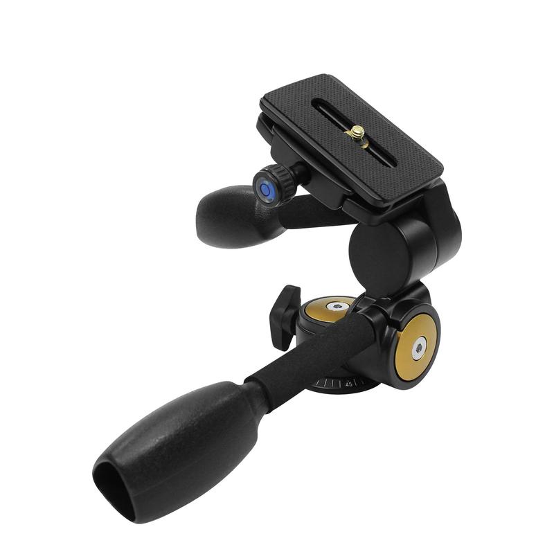 Têtes panoramiques Omegon Tête panoramique pour trépied Pro à 3 axes PD80