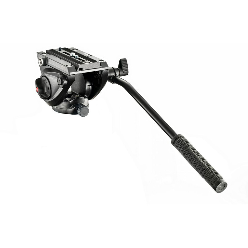 Manfrotto Carbon-Dreibeinstativ MVH500AH,755CX3 mit Fluid-Videoneiger