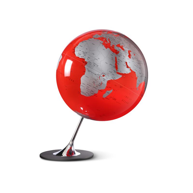 Globe Räthgloben 1917 Anglo Red