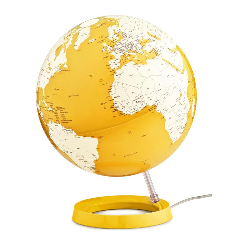 Globe Räthgloben Light&Colour Yellow 30cm
