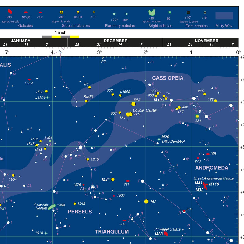 Affiche Orion Carte dépliante Deep Map 600,