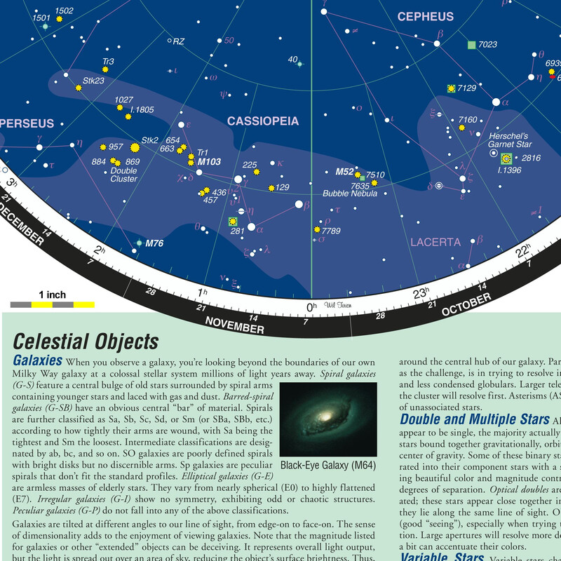 Affiche Orion Carte dépliante Deep Map 600,