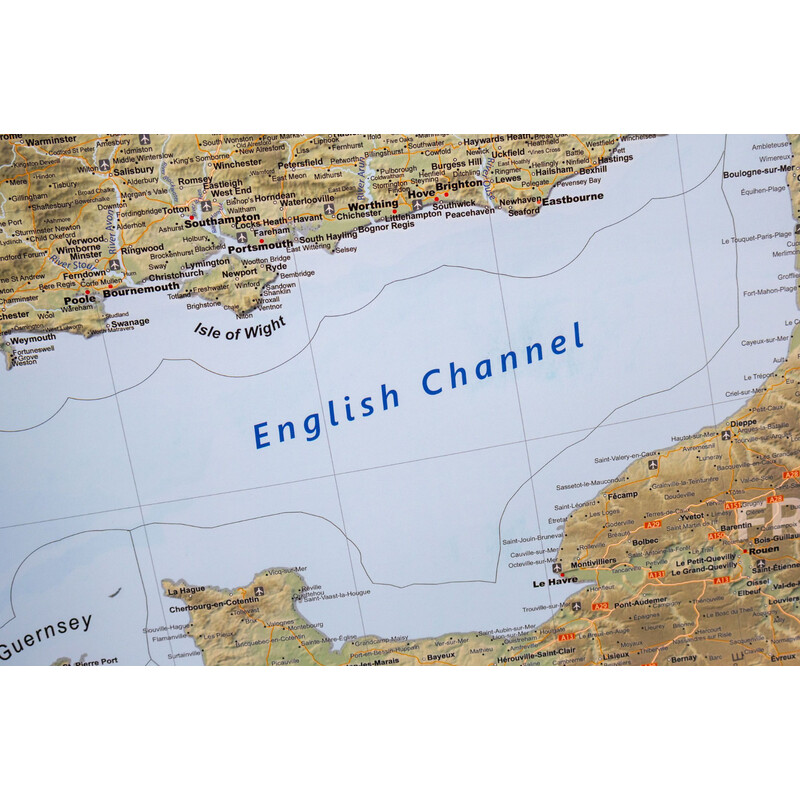 GeoMetro Landkarte United Kingdom (100 x 140 cm)