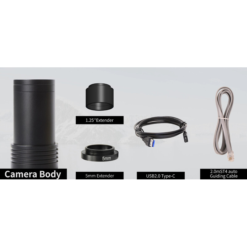 Caméra ToupTek Astro Guiding-Kamera GPM585M