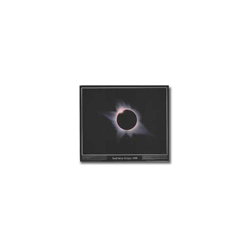Affiche Total solaire Eclipse en 1999 - MAIN DE MARQUAGE HANDSIGNIERT