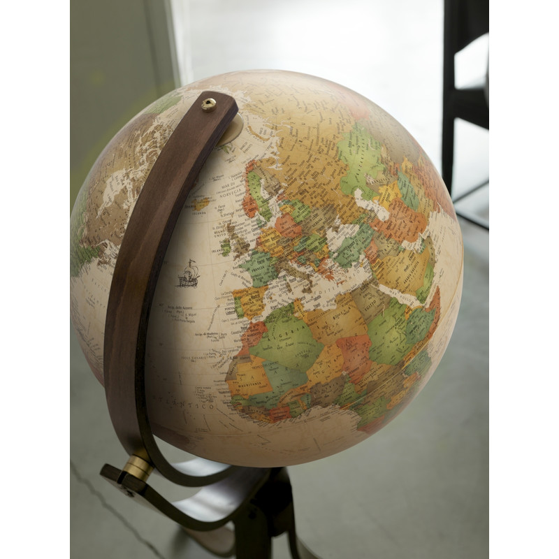 Globe sur pied Räthgloben 1917 PAL 50 60, design antique