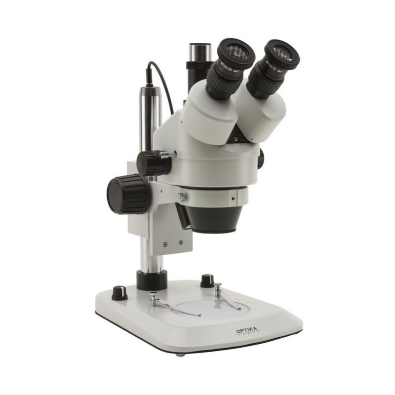 Optika Zoom-Stereomikroskop SZM-LED2, trinokular, 7x-45x